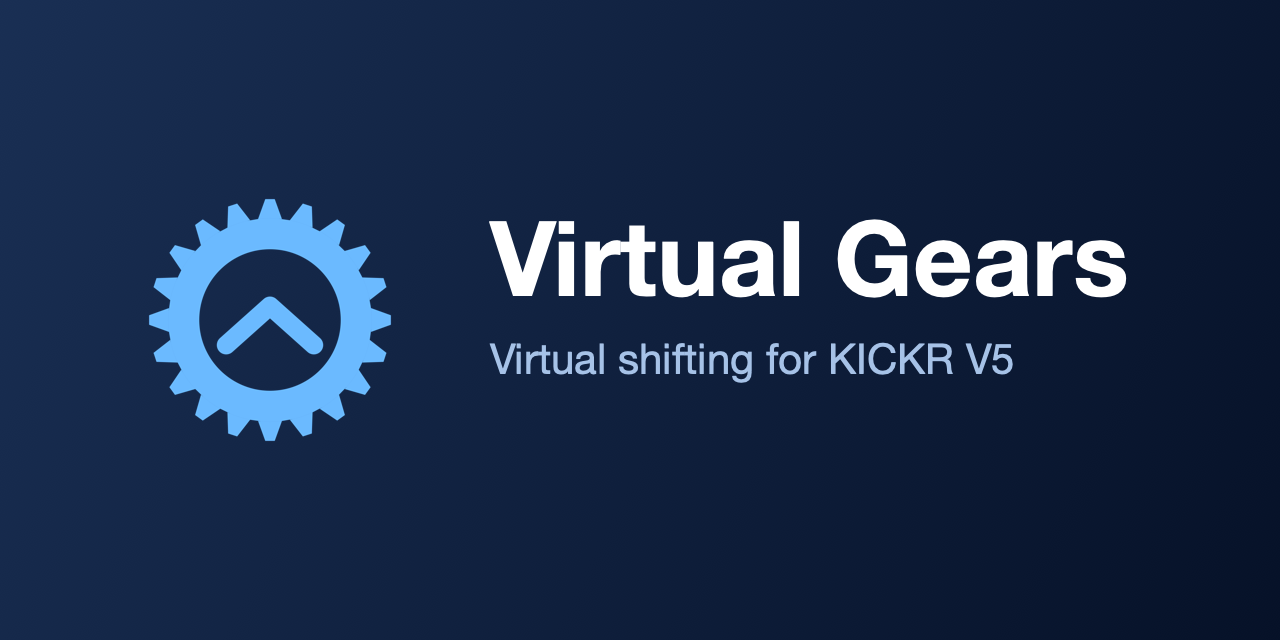 Virtual Gears — virtual shifting for Wahoo KICKR
